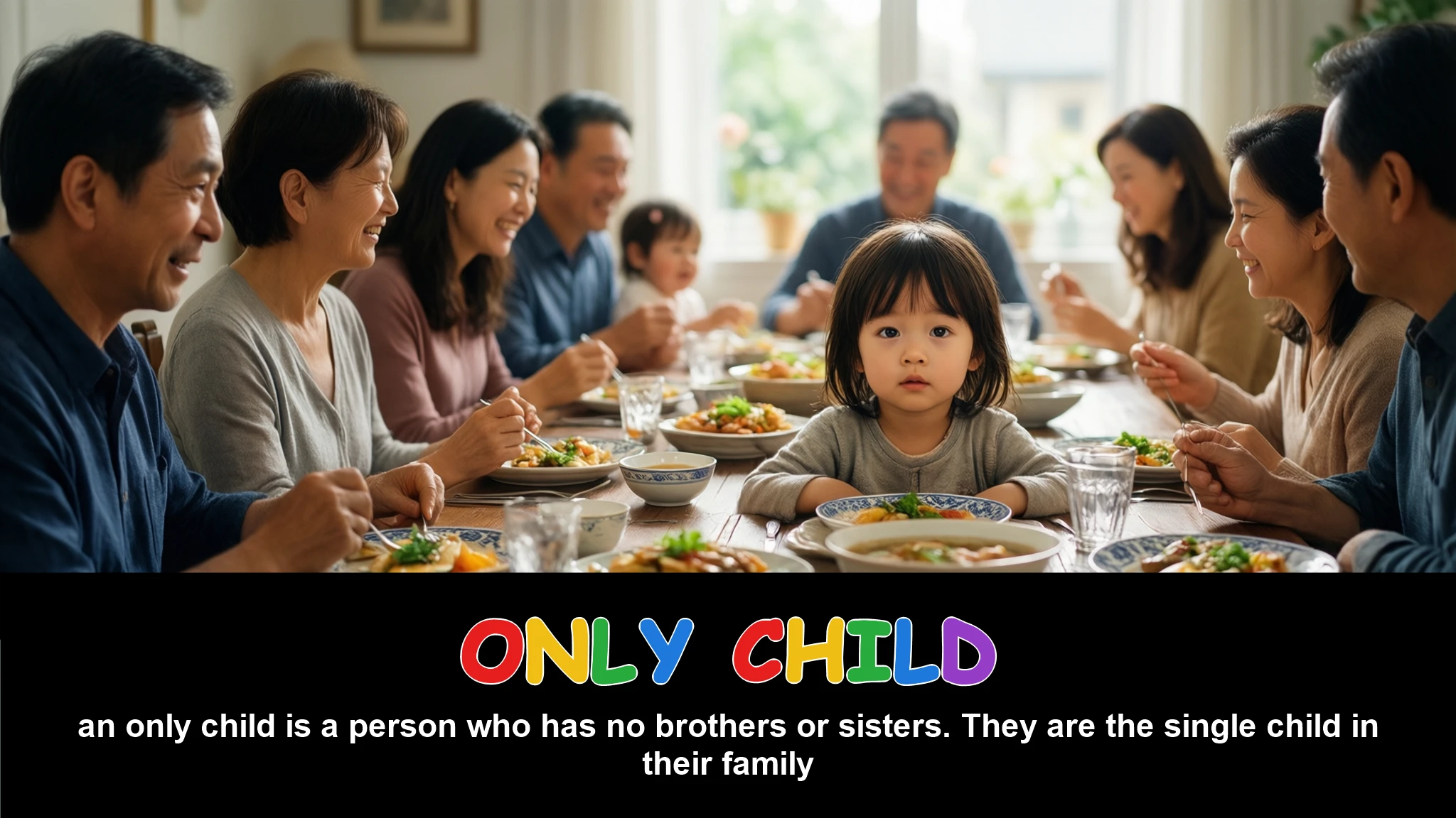 English Illustration for only child